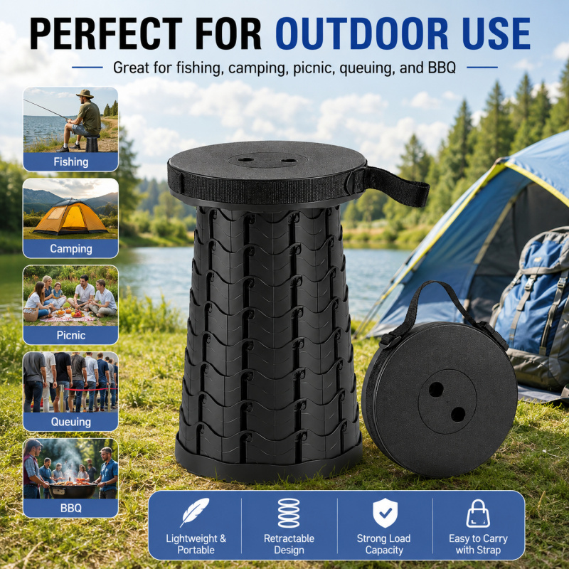 Outdoor Camping Events 2026 - Kursi Lipat Portabel 2026, Ringan dan