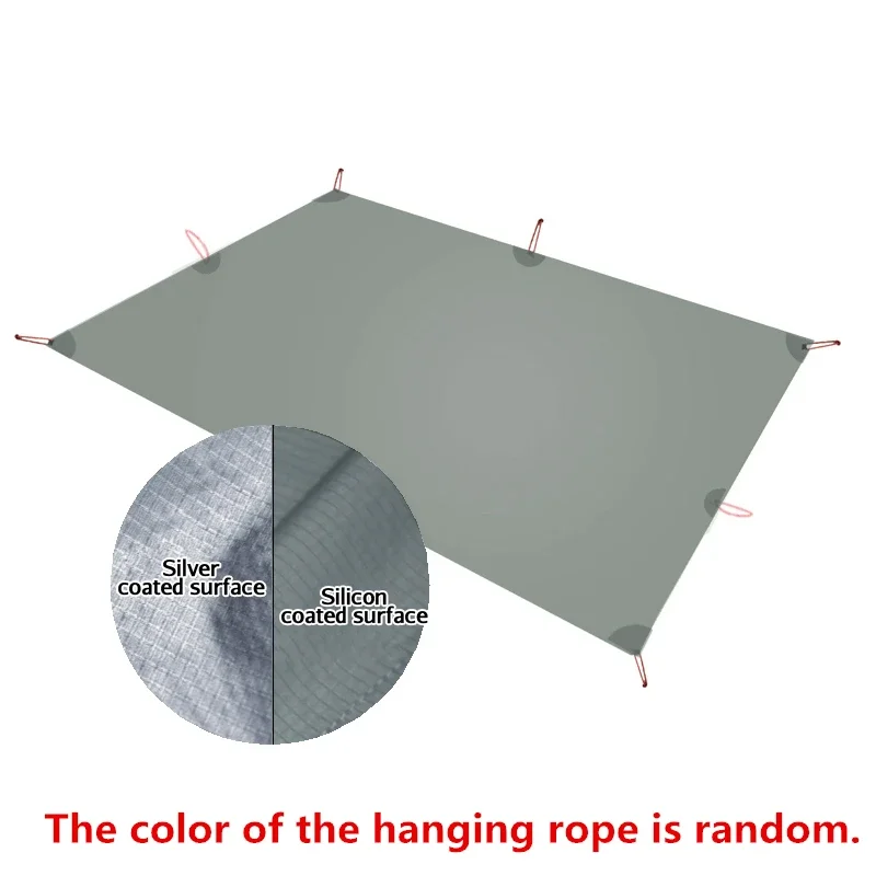 Waterproof Tarp Shelter - Tenda naungan matahari ultra ringan, terpal