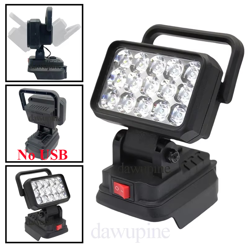 Outdoor Camping Adventure Lamp - Untuk Makita 18V Baterai Li-ion Aksesori