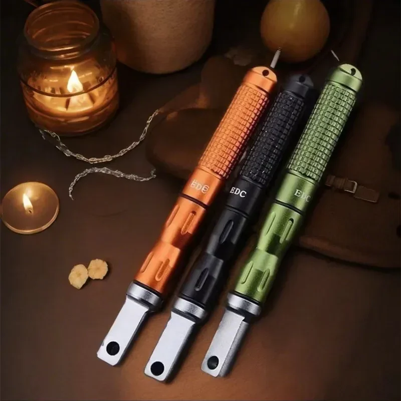 Fire Starter Flint - Pemantik api portabel pria, tahan air