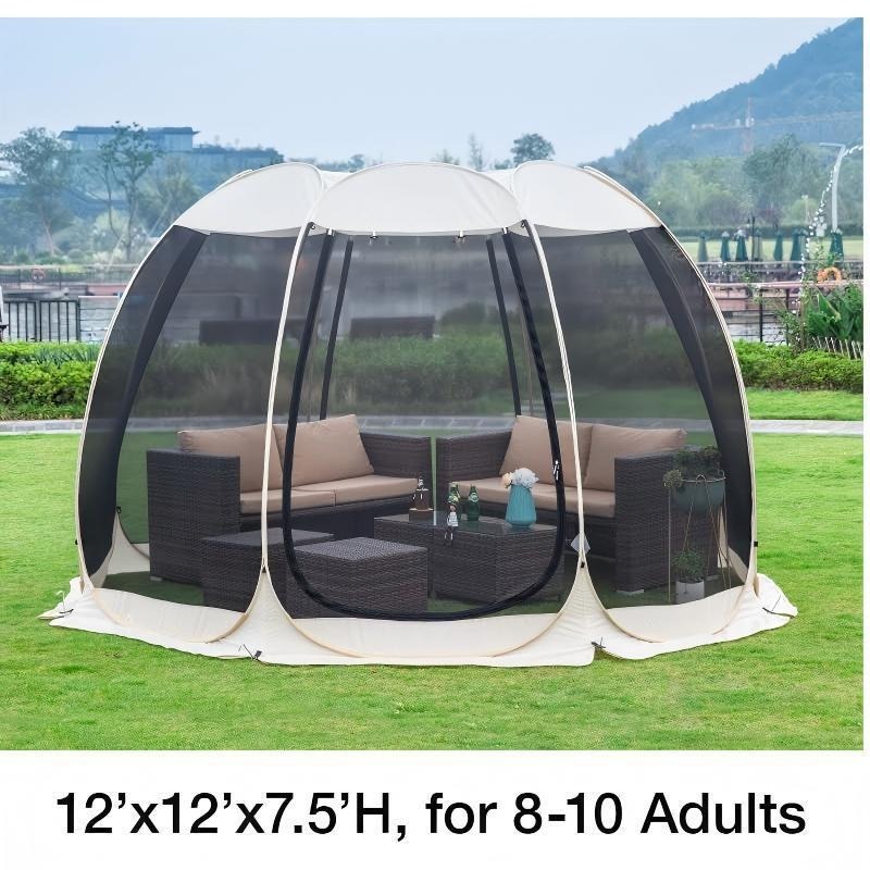 Outdoor Camping Tents For Sale - Tenda Pesta Jaring 6 Sisi, Tahan