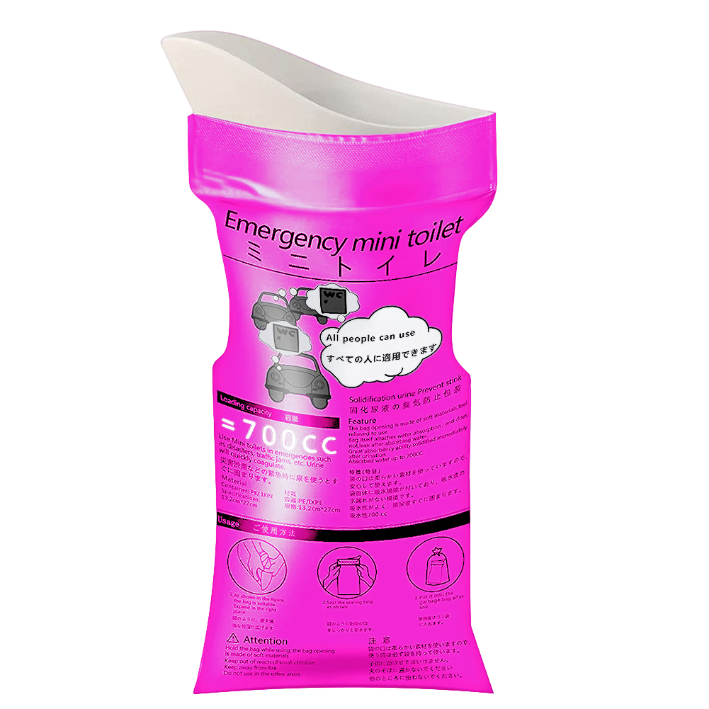 Outdoor Camping Bathroom - Tas Toilet Urinal 700Ml Uniseks Sekali