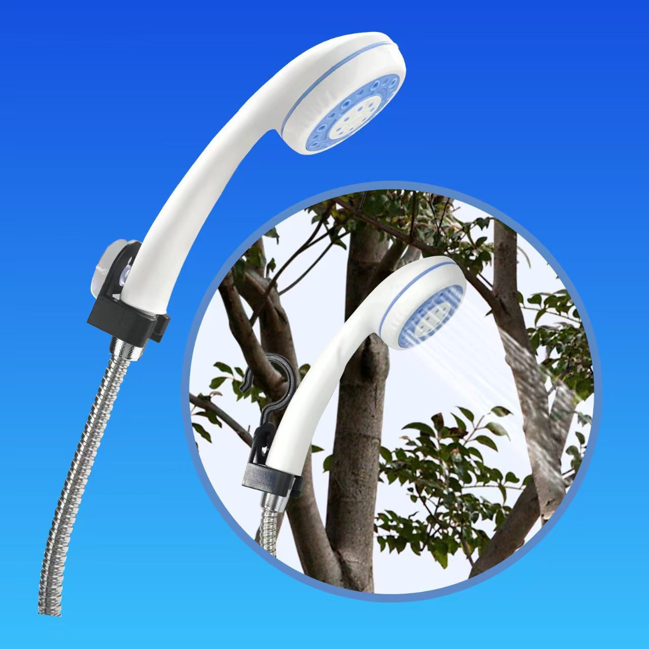 Outdoor Camping Bathroom - Pompa Mandi Elektrik Portabel Isi Ulang
