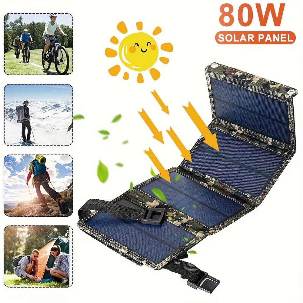 Outdoor Camping - [Panel Surya] Panel Surya Lipat Portabel
