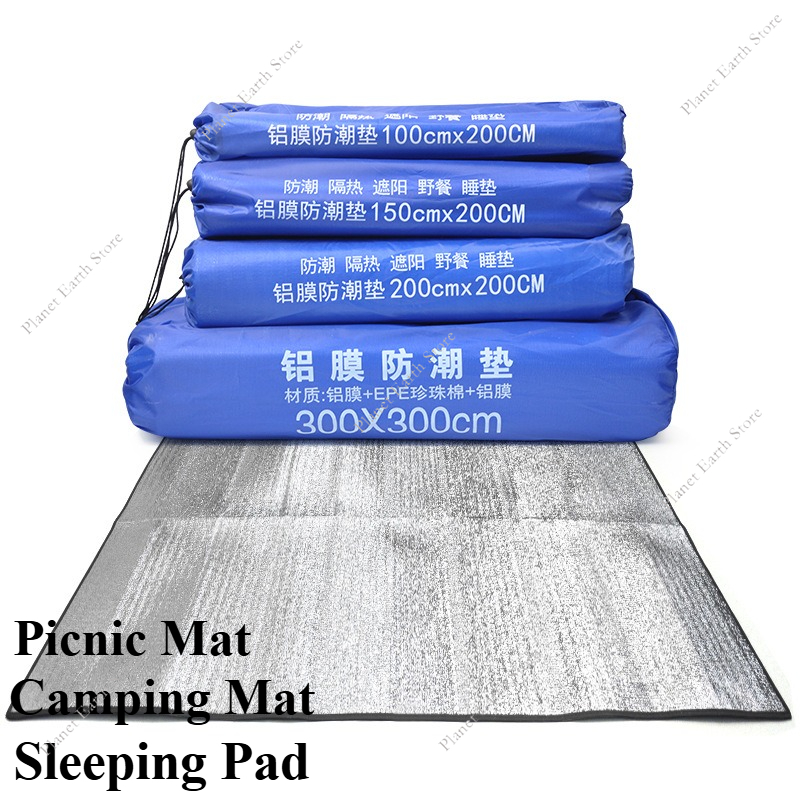 Outdoor Camping Heated Blanket - Tikar Berkemah Luar Ruangan Selimut Foil