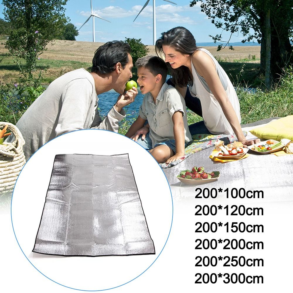 Outdoor Camping Heated Blanket - Matras berkemah busa Foil, aluminium isolasi