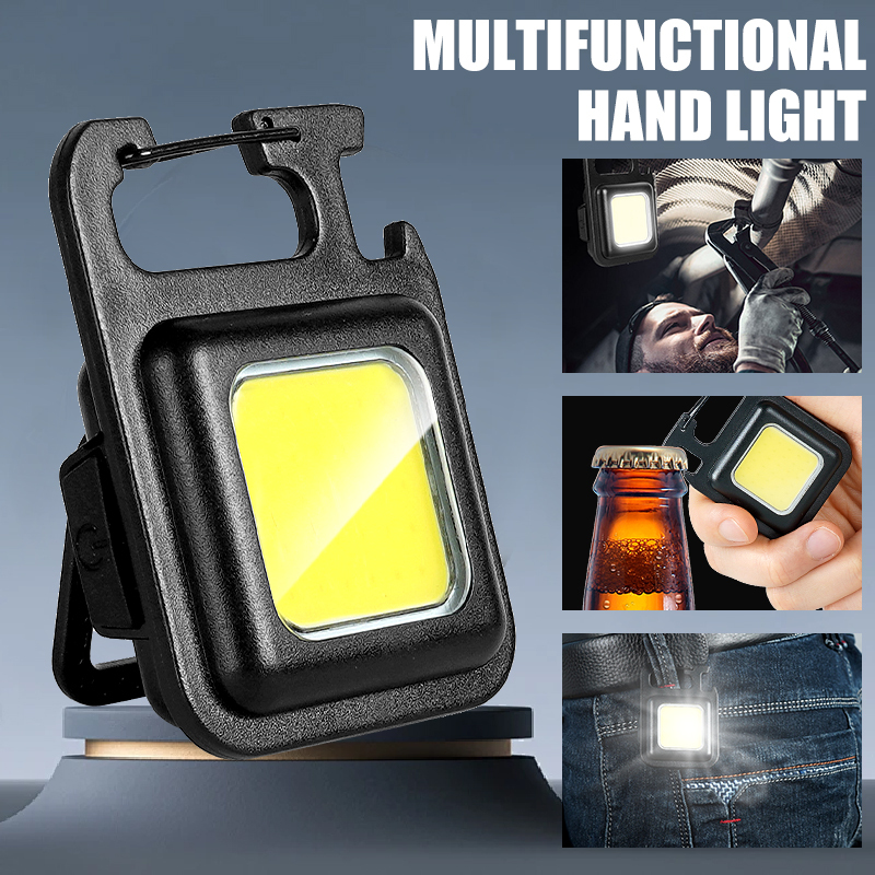 Outdoor Camping Adventure Lamp - Senter Gantungan Kunci MINI COB Super