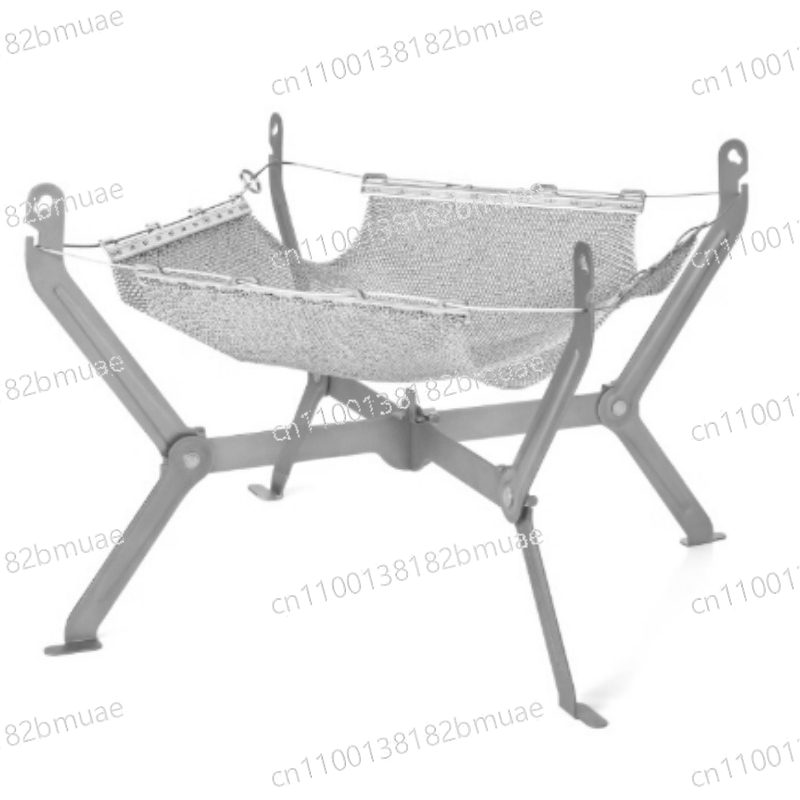 Outdoor Camping Stove Wood - Pemanggang BBQ Lipat Portabel untuk Hiking,