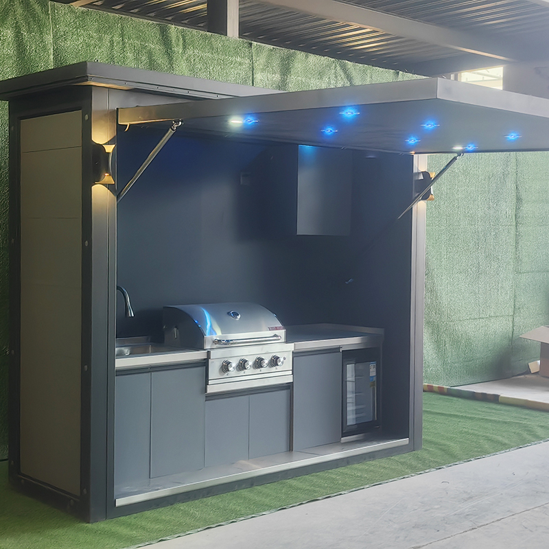 Outdoor Camping Kitchen Setup - Pod Dapur Portabel Tahan Air untuk