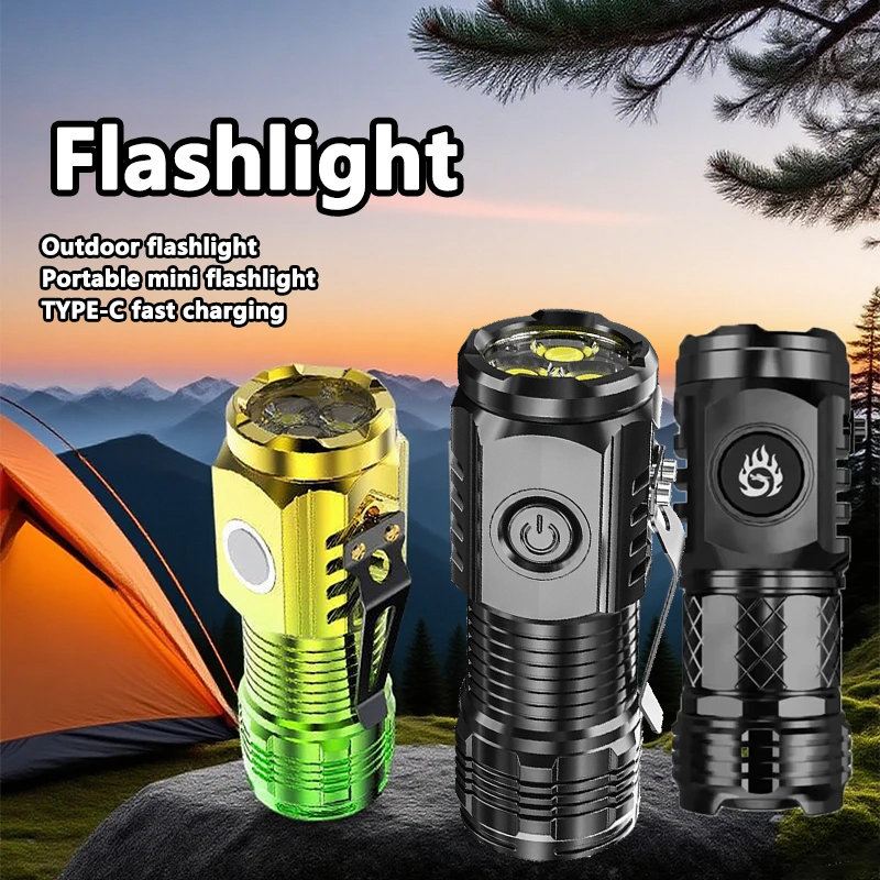 Outdoor Camping Adventure Lamp - Senter LED MINI Super Terang, Lampu