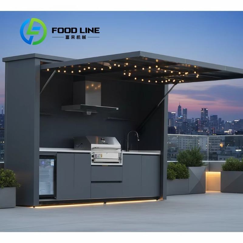 Outdoor Camping Kitchen Setup - Kotak Dapur Camping Mewah Outdoor Custom,