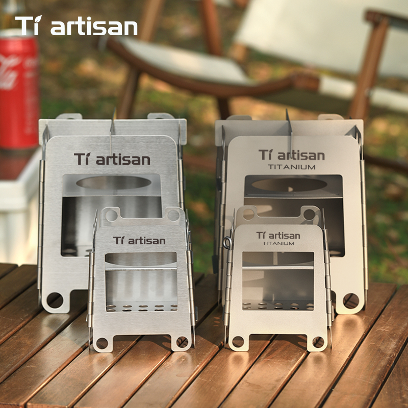 Kompor Camping Baja Tahan Kara - Outdoor Camping Stove Wood ulasan dan harga