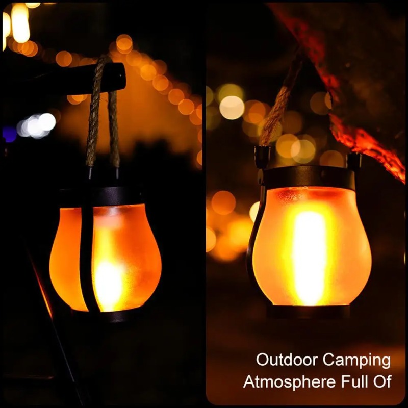 Lampu Api Surya USB Isi Ulang  - Camping Rope ulasan dan harga