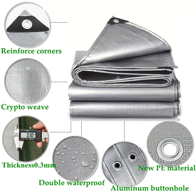 Terpal besar 3mx5 6 8 4x4 5 6  - Waterproof Tarp Shelter ulasan dan harga