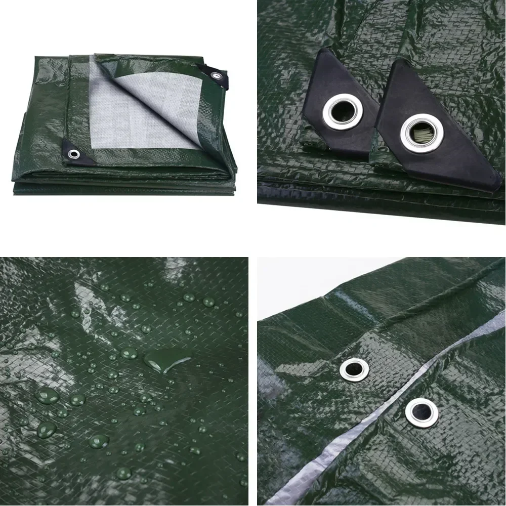 Terpal PE Besar Anti Air denga - Waterproof Tarp Shelter ulasan dan harga
