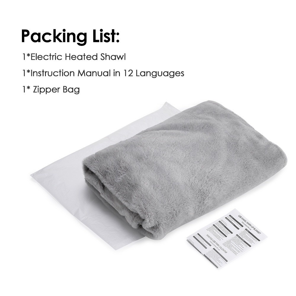 Selimut Listrik USB Berkualita - Outdoor Camping Heated Blanket ulasan dan harga