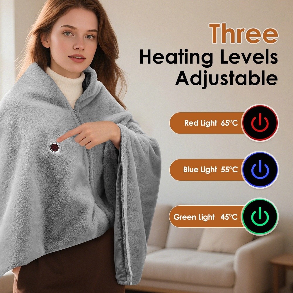 Selimut Listrik USB Berkualita - Outdoor Camping Heated Blanket ulasan dan harga