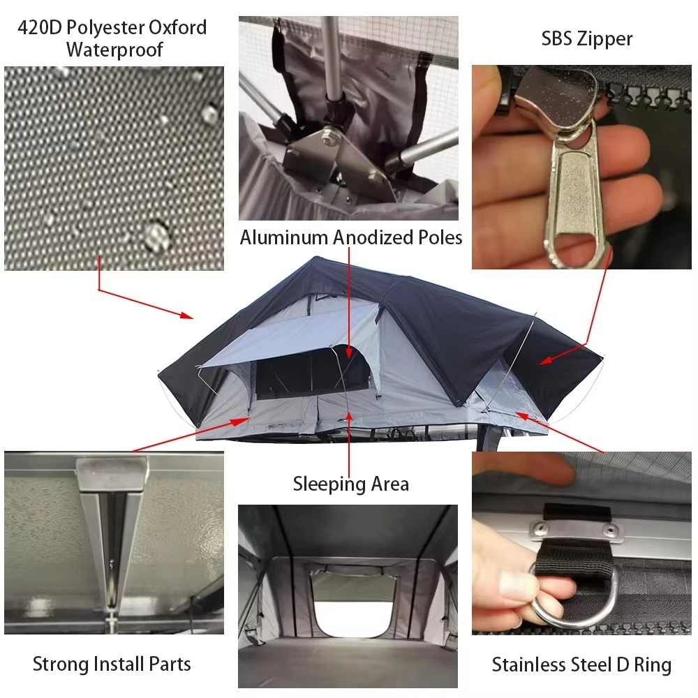 Tenda Atap Mobil SUV 4X4 untuk - Outdoor Camping Tents For Sale ulasan dan harga