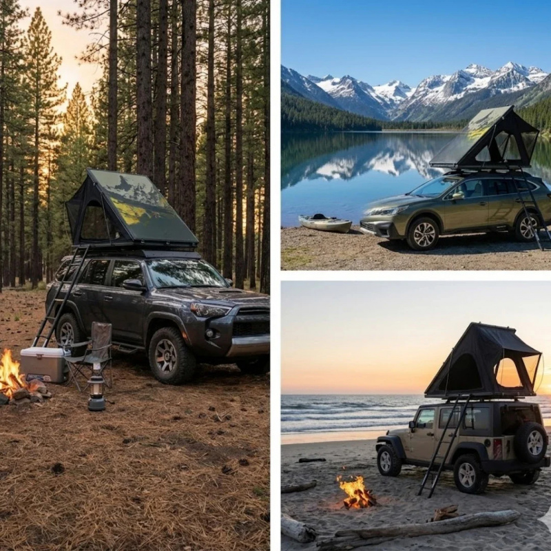 Tenda Atap Mobil Serat Karbon  - Outdoor Camping Tents For Sale ulasan dan harga