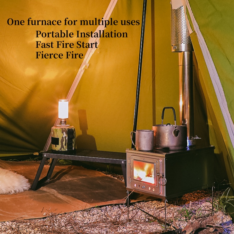 Tenda lipat pembakar kayu Tita - Outdoor Camping Stove Wood ulasan dan harga