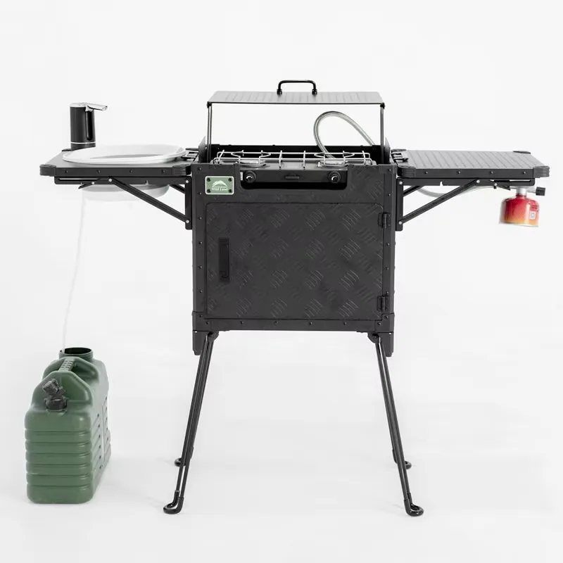 Perlengkapan Dapur Camping Kel - Outdoor Camping Kitchen Setup ulasan dan harga