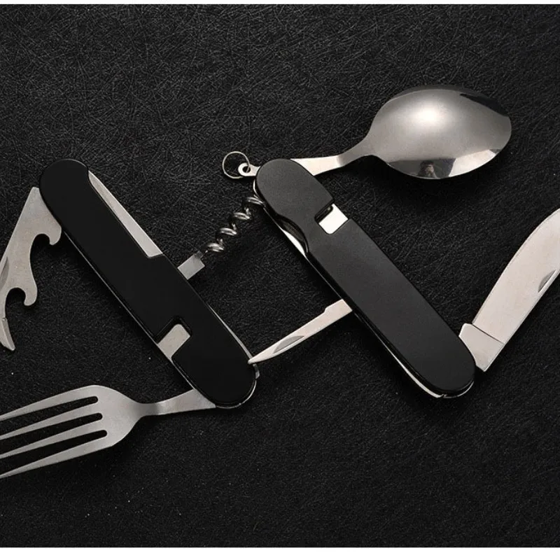 Peralatan makan lipat 4 in 1,  - Outdoor Y Camping ulasan dan harga