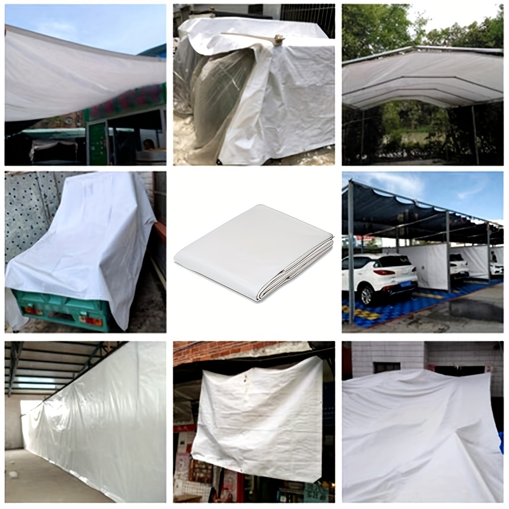 Terpal Kustom Besar Putih 3x5  - Waterproof Tarp Shelter ulasan dan harga