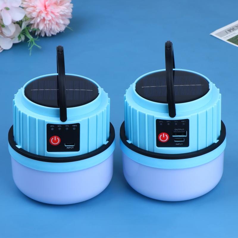 Lampu LED Tenaga Surya Tahan A - Camping Solar Lantern ulasan dan harga