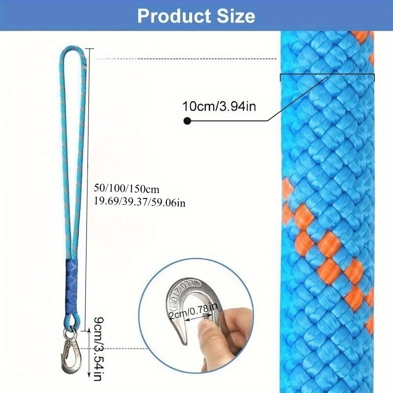1/2 Buah Tali Nilon dengan Pen - Camping Rope ulasan dan harga