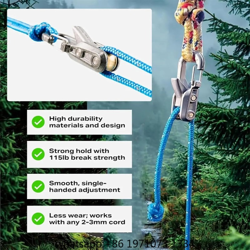Pengikat Tali 6 Buah, Alat Pen - Camping Rope ulasan dan harga