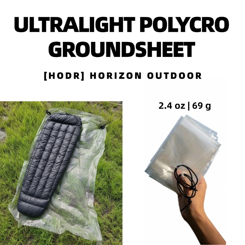 [HODR GEAR]Ultralight Polycro  - Waterproof Tarp Shelter ulasan dan harga