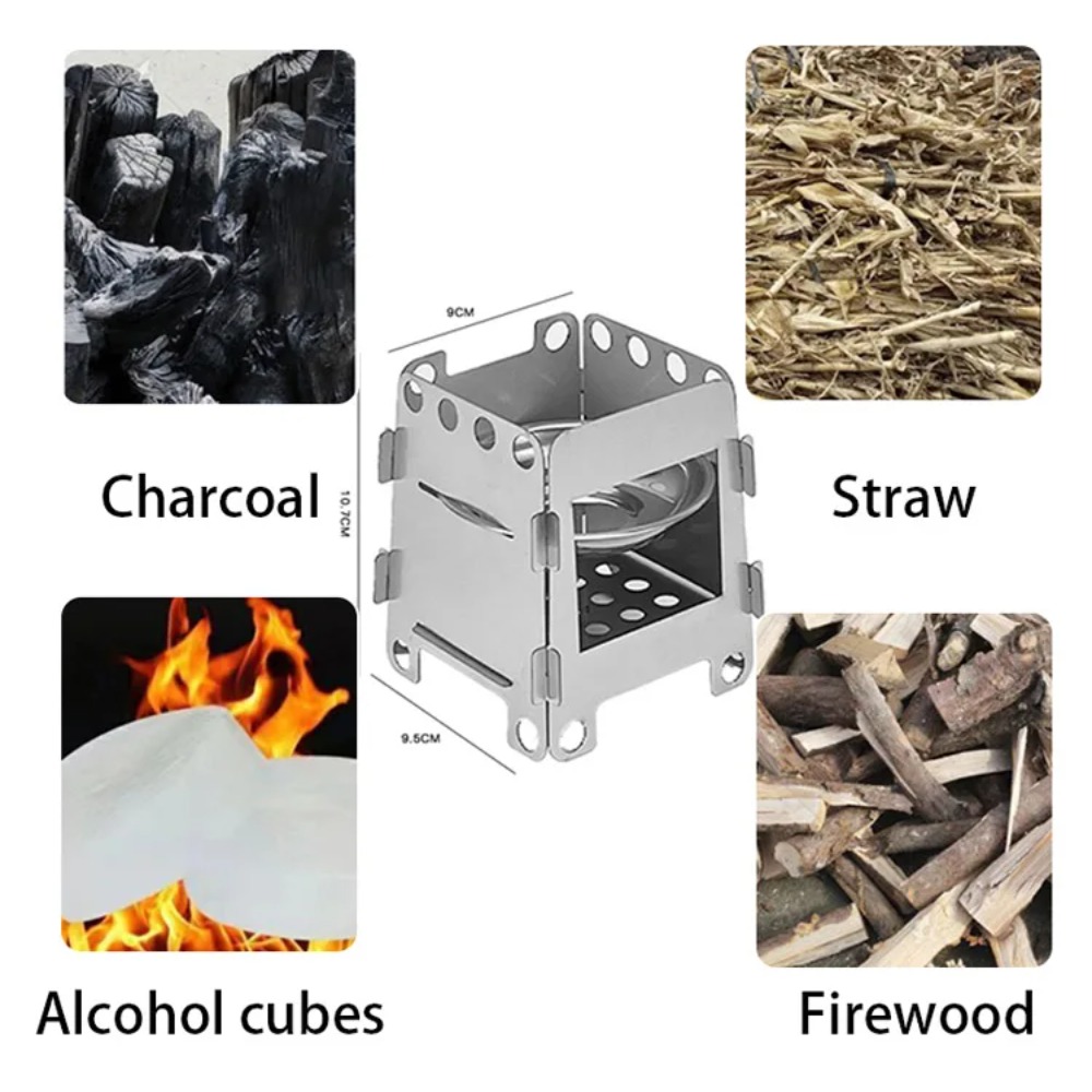 Kompor Kayu untuk Berkemah Kom - Outdoor Camping Stove Wood ulasan dan harga