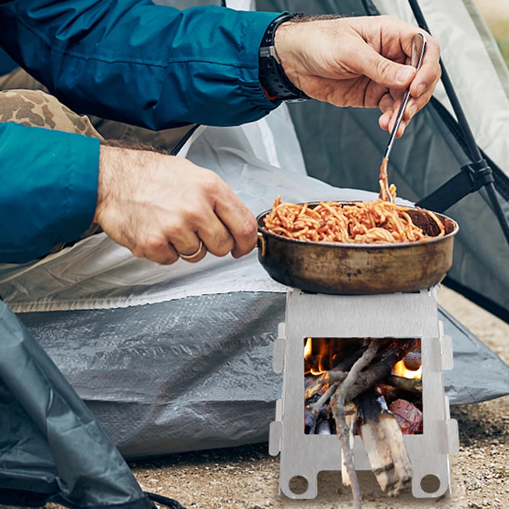 Kompor Kayu untuk Berkemah Kom - Outdoor Camping Stove Wood ulasan dan harga
