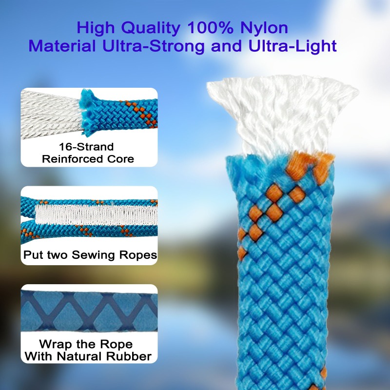1 Buah Tali Suspensi Nilon Tug - Camping Rope ulasan dan harga