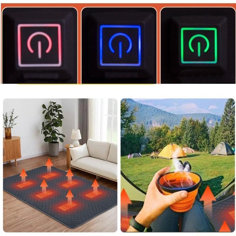 31BE Bantalan Kantong Tidur Be - Outdoor Camping Heated Blanket ulasan dan harga