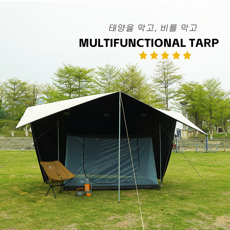 19 titik gantung terpal lapisa - Waterproof Tarp Shelter ulasan dan harga