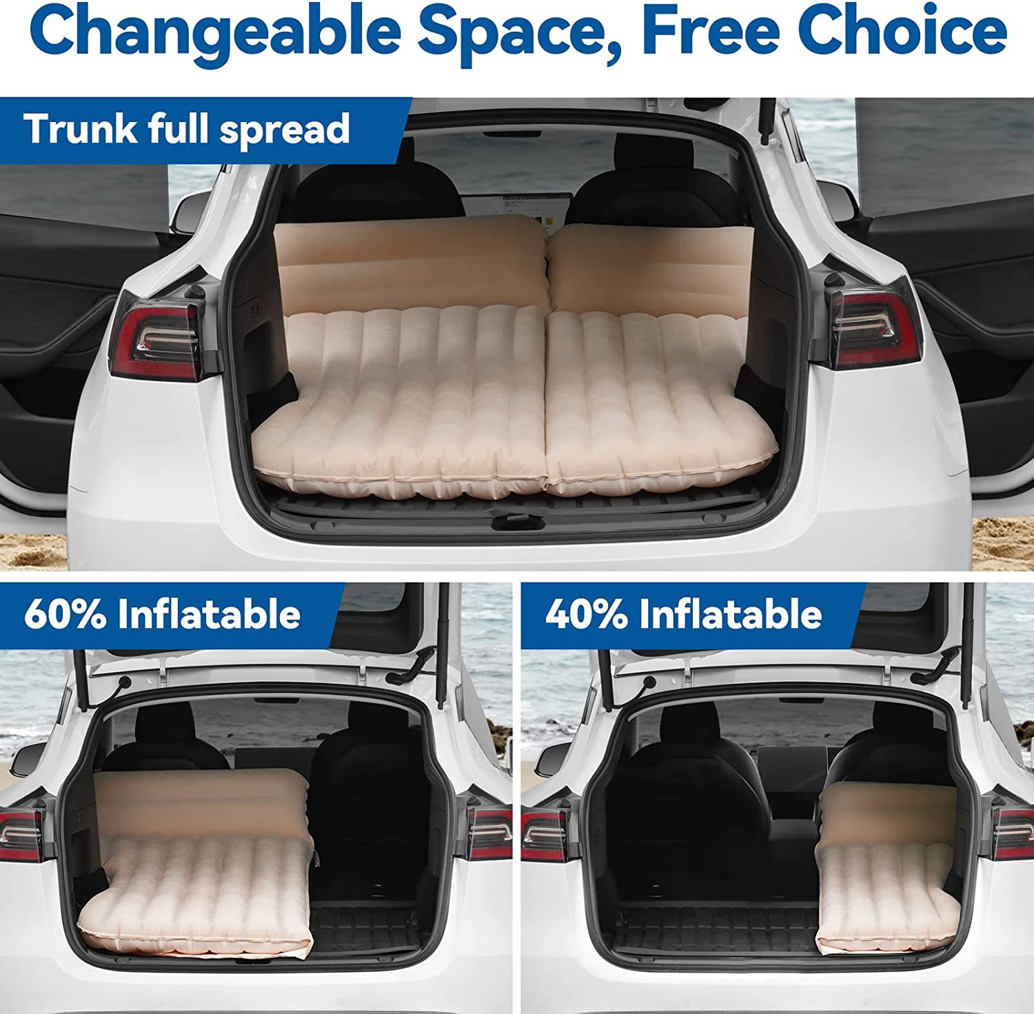 Tempat tidur tiup mobil portab - Outdoor Y Camping ulasan dan harga