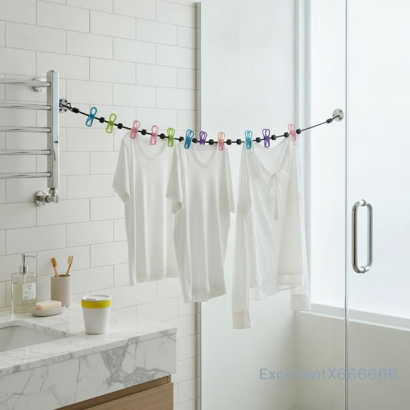 Tali Jemuran Elastis dengan Je - Outdoor Camping Bathroom ulasan dan harga