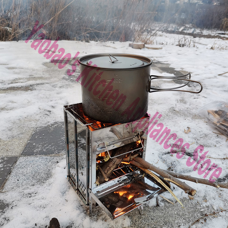 Kompor Kayu Peralatan Berkemah - Outdoor Camping Stove Wood ulasan dan harga