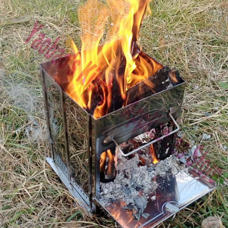 Kompor Kayu Peralatan Berkemah - Outdoor Camping Stove Wood ulasan dan harga