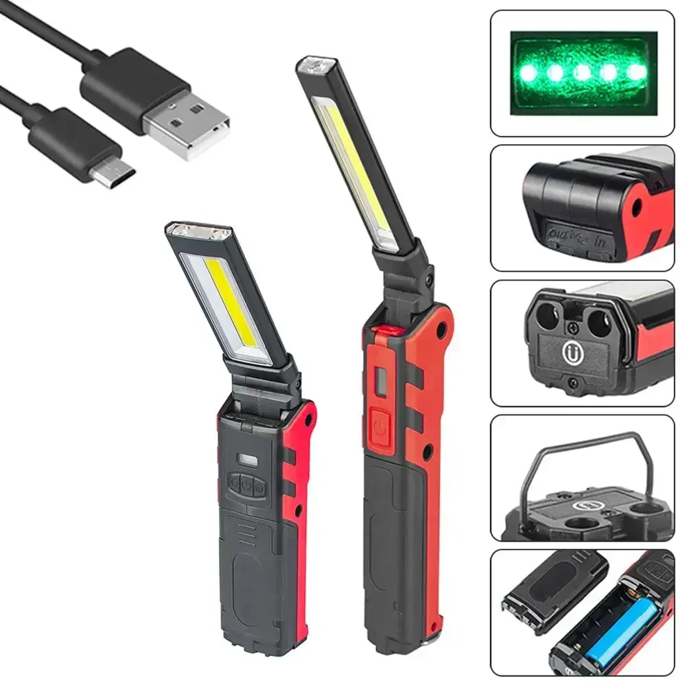 Lampu Kerja LED COB Dapat Dire - Outdoor Camping Adventure Lamp ulasan dan harga