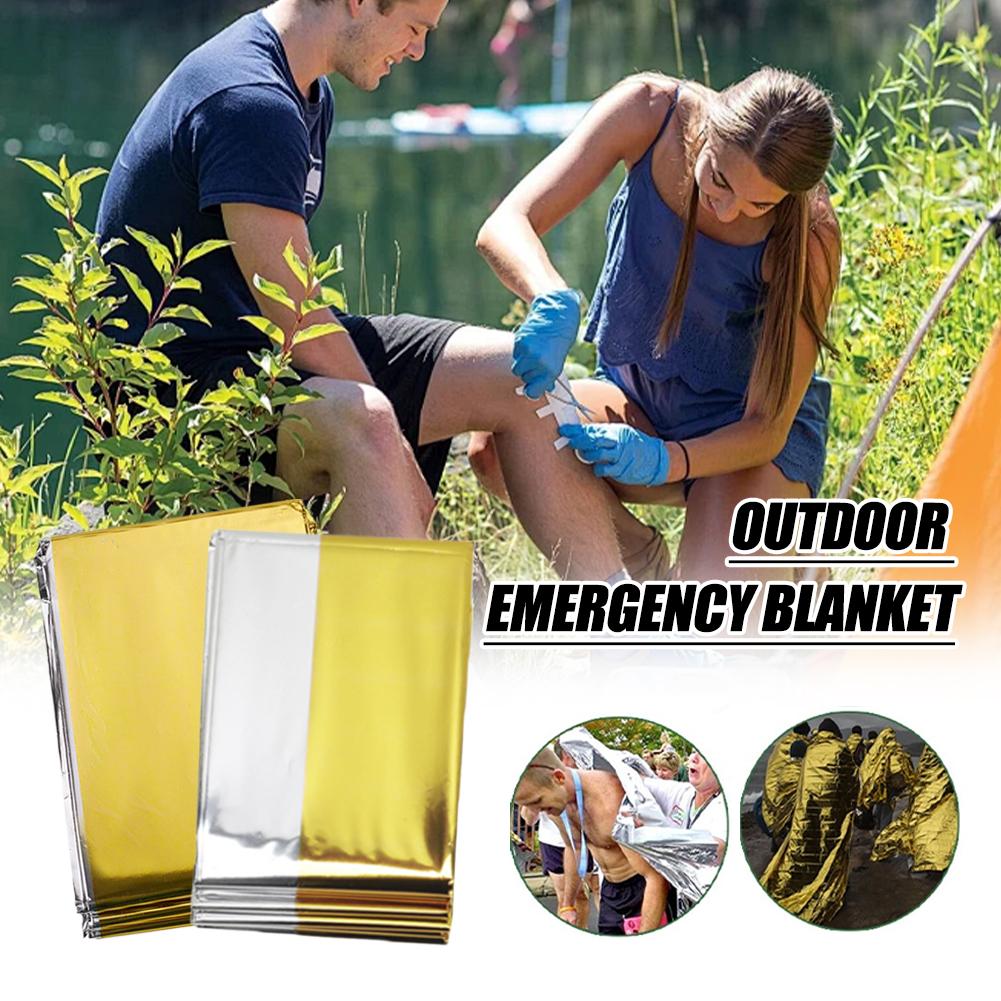 Perlengkapan Pertolongan Perta - Outdoor Camping Heated Blanket ulasan dan harga