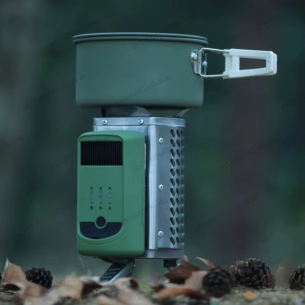 Kompor Kayu Portabel Tanpa Asa - Outdoor Camping Stove Wood ulasan dan harga