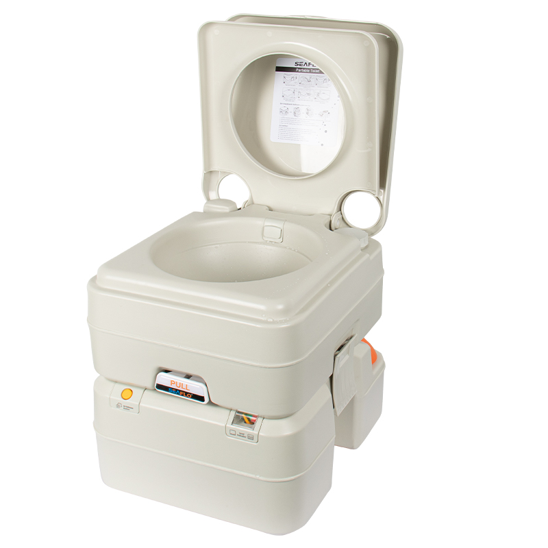 Toilet Portabel Plastik 20L un - Outdoor Camping ulasan dan harga