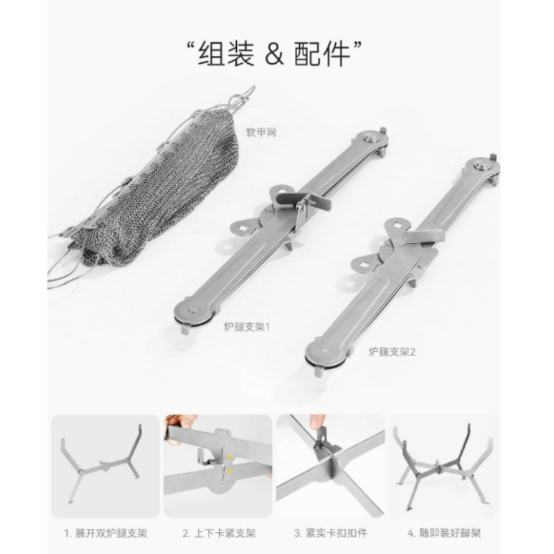 Pemanggang BBQ Lipat Portabel  - Outdoor Camping Stove Wood ulasan dan harga