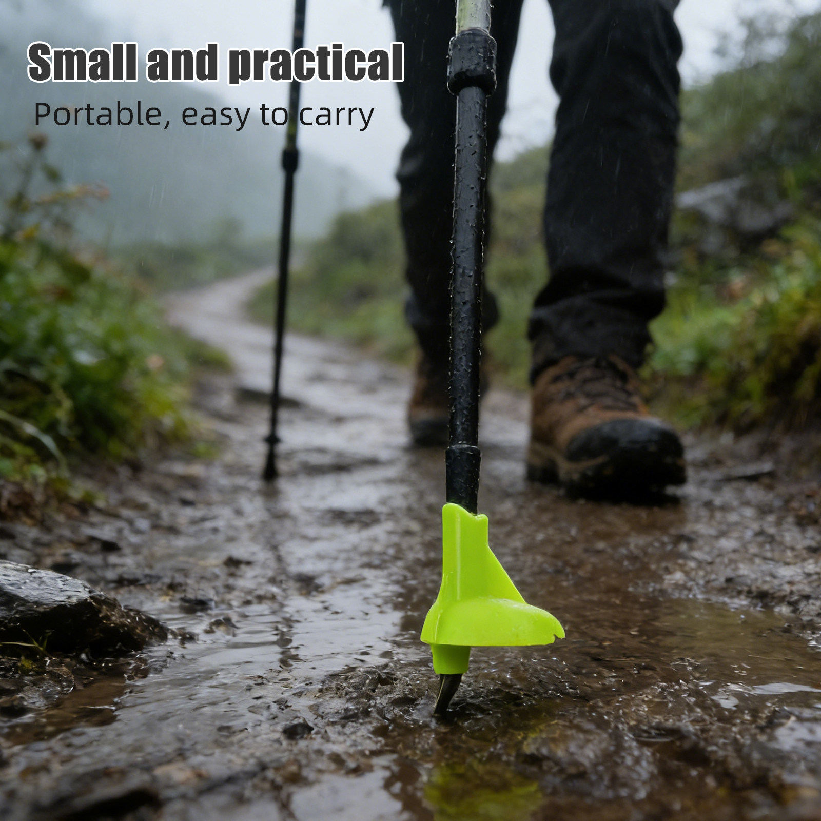 4Pcs Ujung Tongkat Trekking Pe - Trekking Poles ulasan dan harga