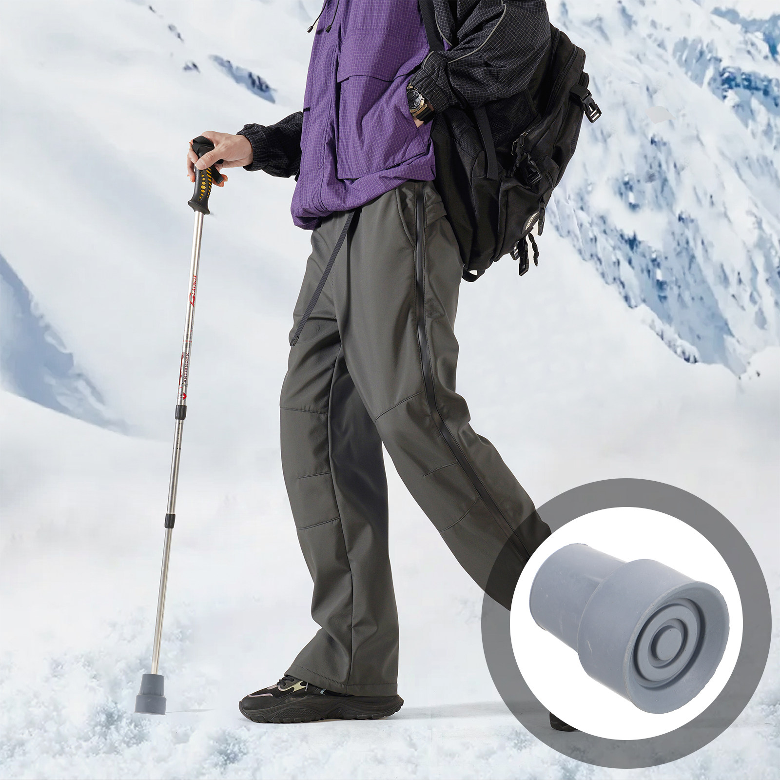 Ujung Karet Pengganti Anti Sel - Trekking Poles ulasan dan harga