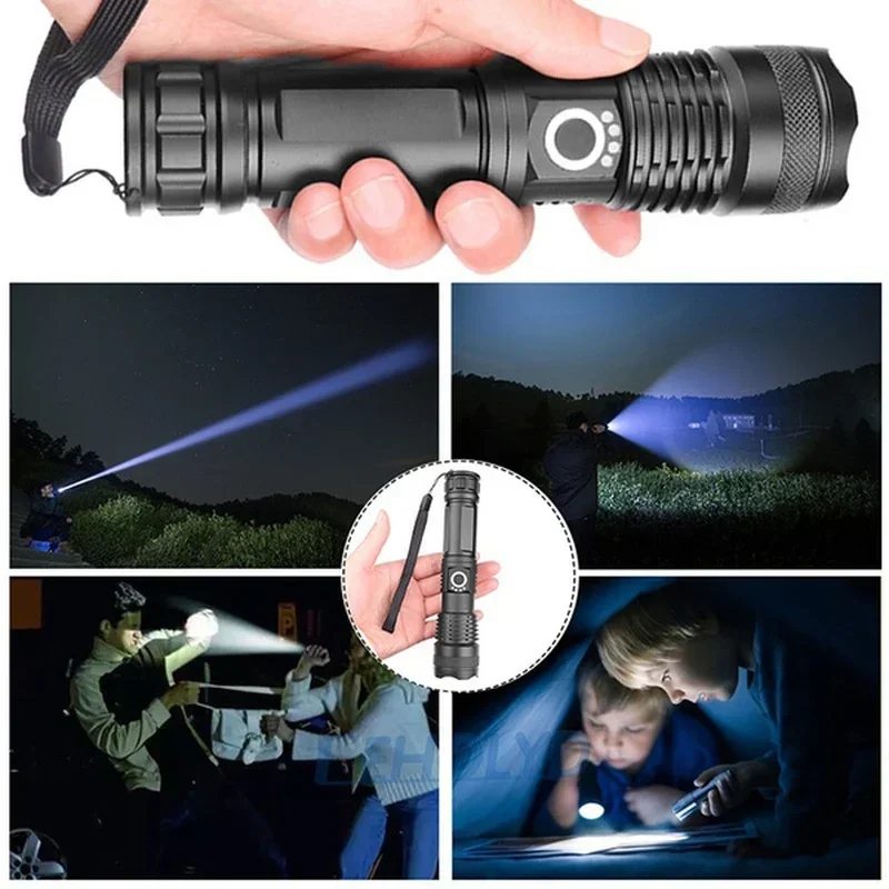 Senter Led XHP70 Daya Tinggi U - Outdoor Camping Adventure Lamp ulasan dan harga