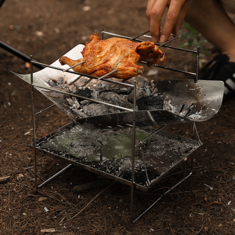 Kompor Berkemah Pembakaran Kay - Outdoor Camping Stove Wood ulasan dan harga