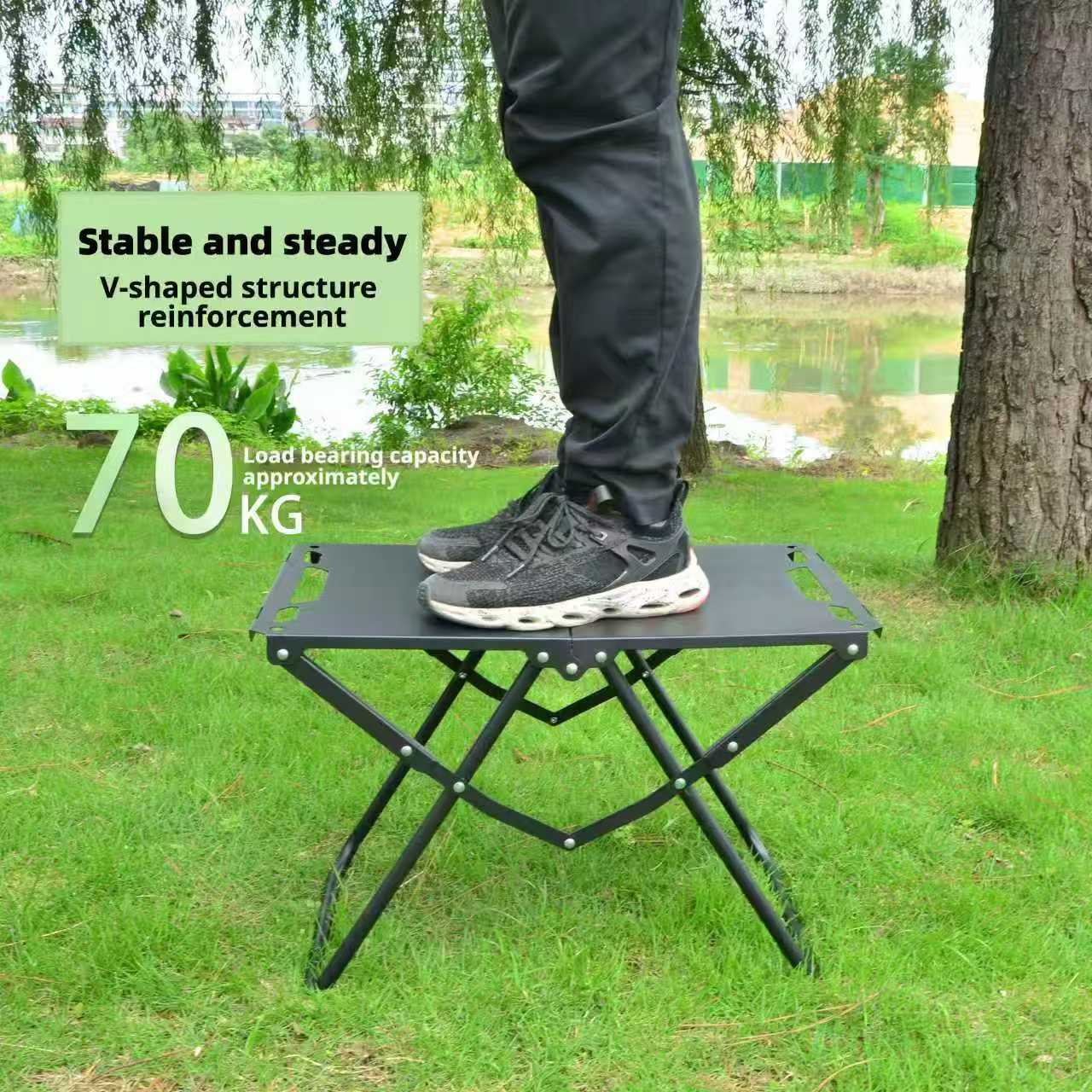 Meja Taktis Lipat IGT Baja Kar - Outdoor Camping Kitchen Setup ulasan dan harga